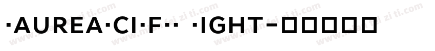 MaureaJciLfML Light字体转换